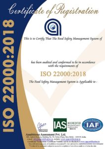 PMS PEST CONTROL PVT. LTD - ISO 22000-2018 Certificate